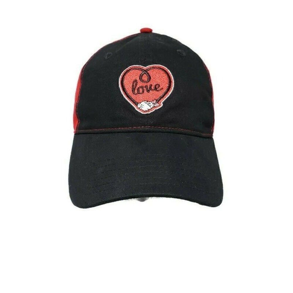 Disney Minnie Mouse Love Baseball Hat Adjustable‎